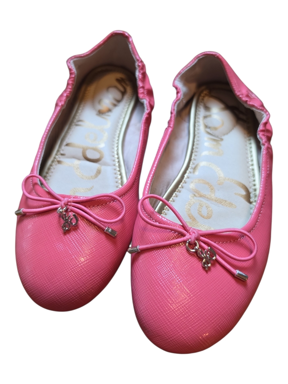 Girls‎ Pink Ballet Flats with Bow Accent